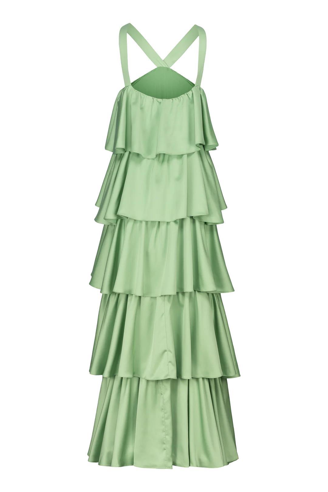 LOVE LOLINA Angela Maxi Dress - Pistachio - Dale