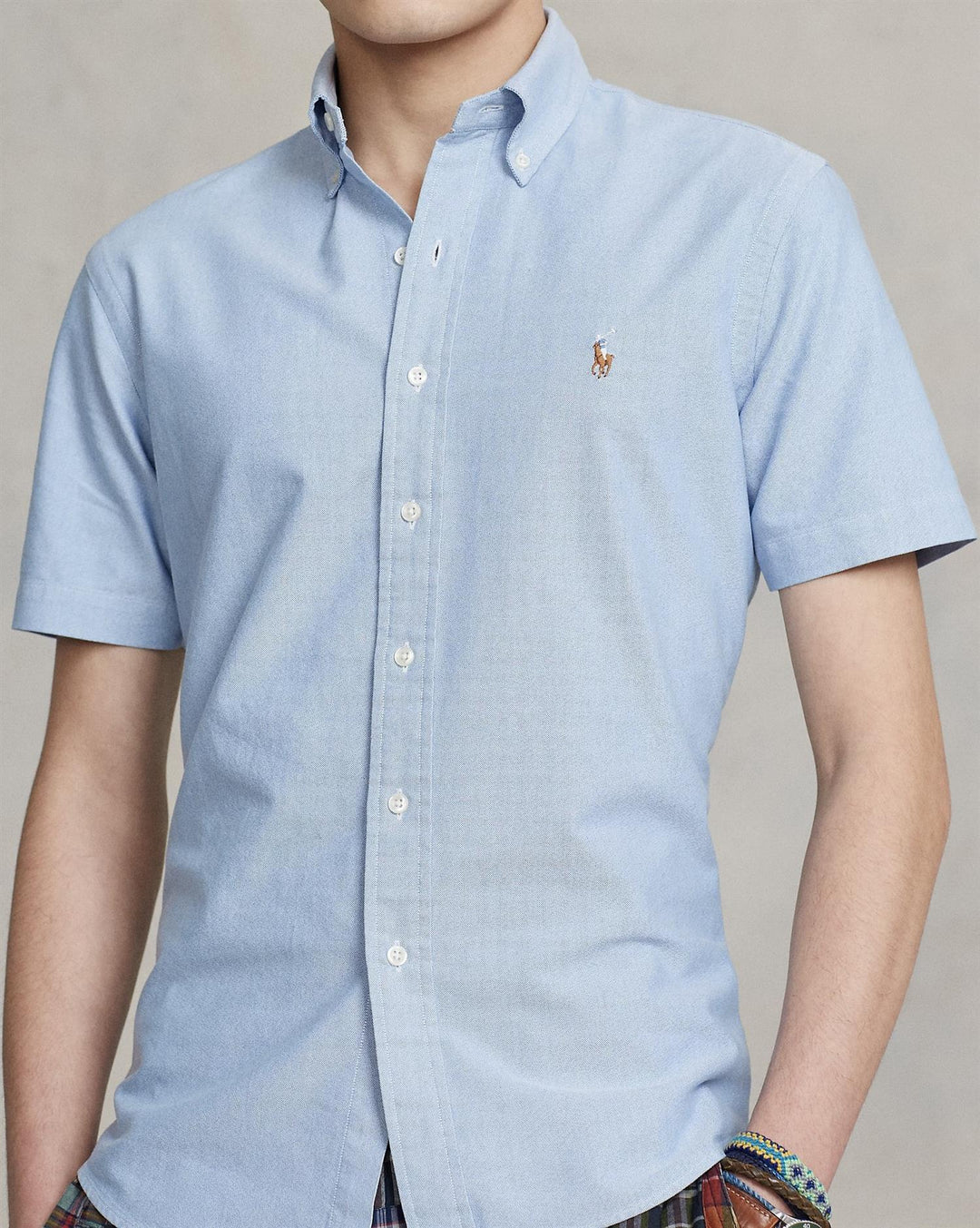 POLO RALPH LAUREN Custom Fit Oxford Shirt Blue - Dale