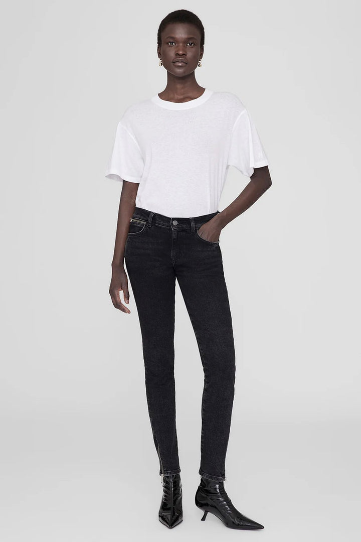 ANINE BING JAX JEAN SMOKE BLACK - Dale