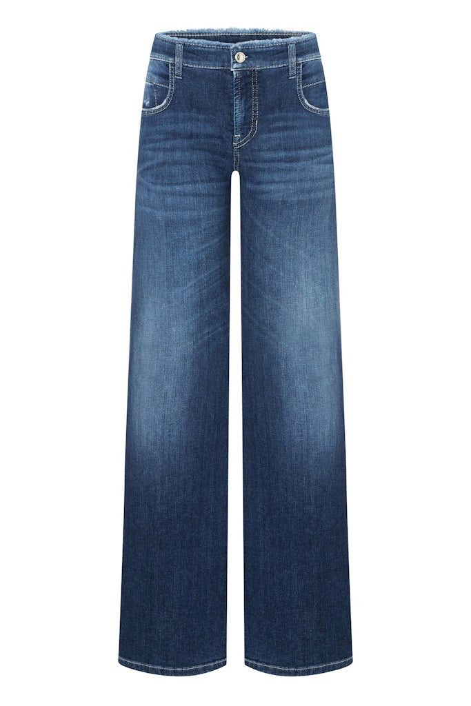 CAMBIO Tess Wide Leg Fransenbund - Dale