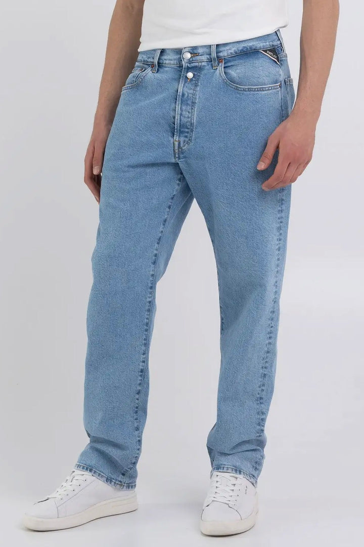 REPLAY M9Z1 Straight Fit Jeans 901 Light Blue - Dale