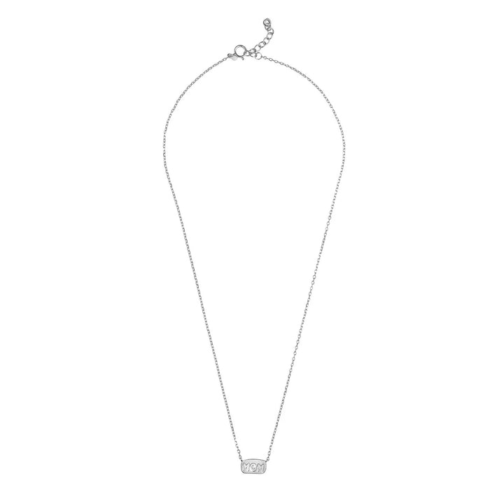 ENAMEL Mom Necklace Silver - Dale