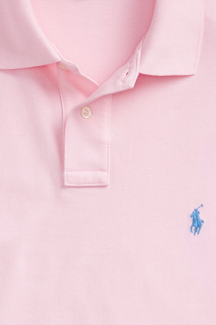 POLO RALPH LAUREN The Iconic Mesh Polo Shirt Carmel Pink - Dale