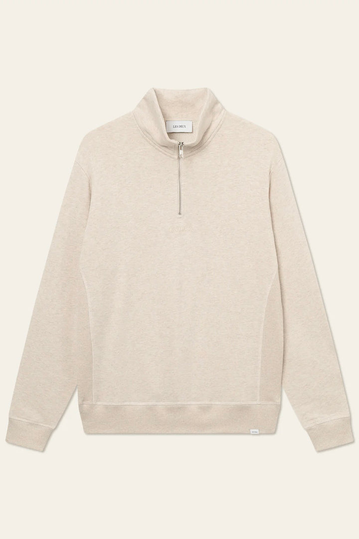 LES DEUX Dexter Half-Zip Sweatshirt - Dale