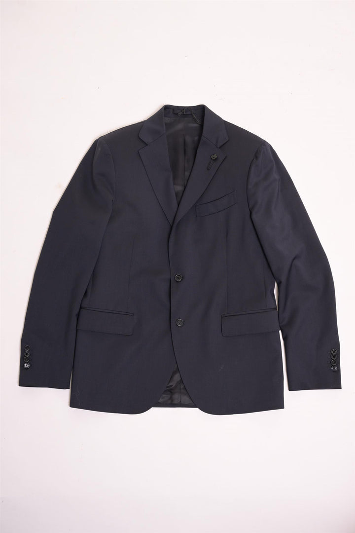LARDINI WOVEN JACKET SPECIAL LINE NAVY - Dale