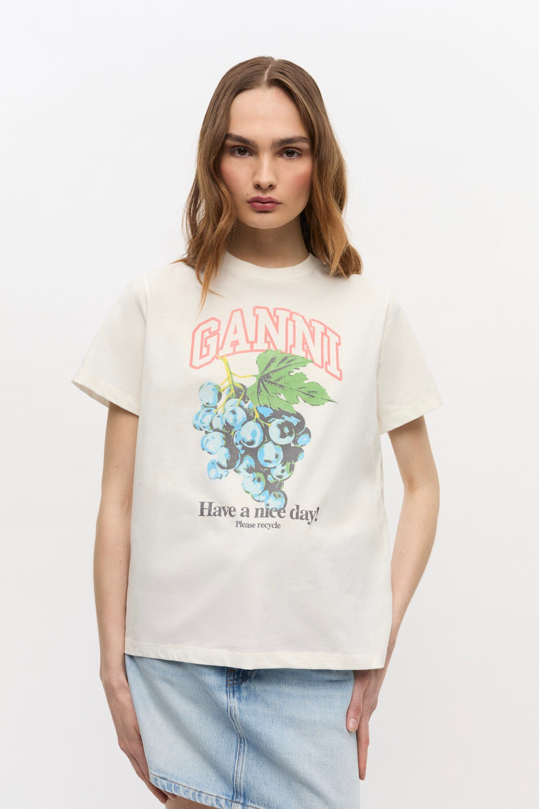 GANNI Grapes Print T-shirt - Dale