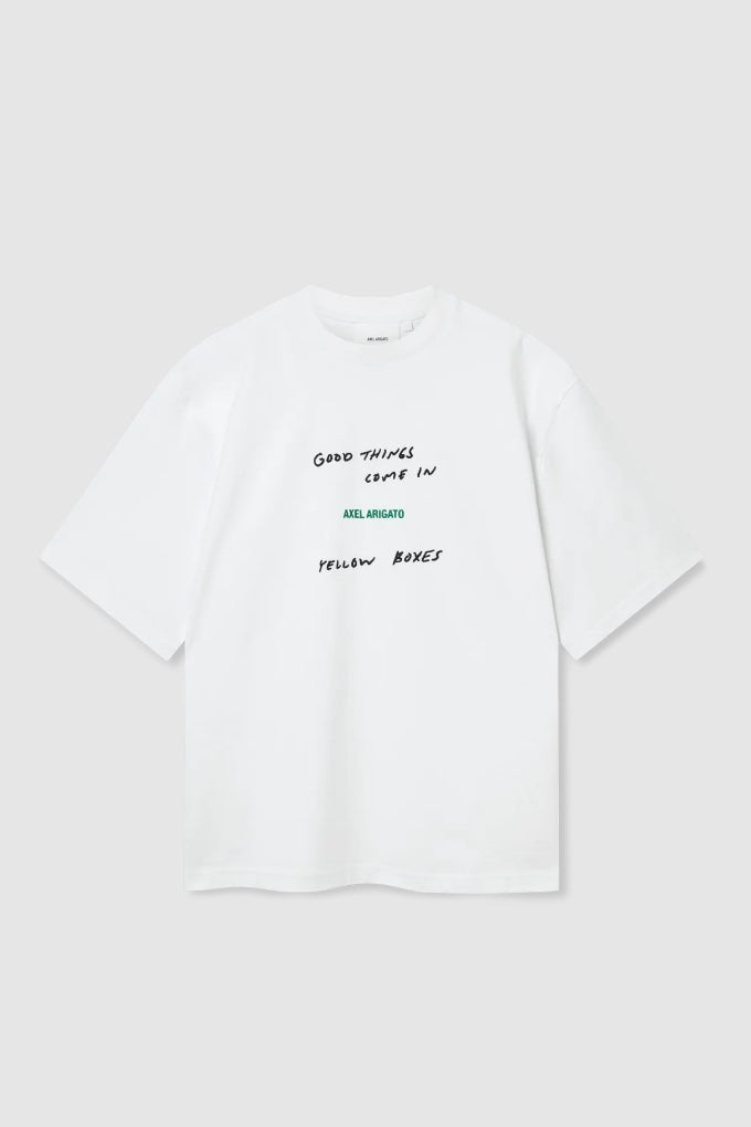 AXEL ARIGATO Good Things T-Shirt White - Dale