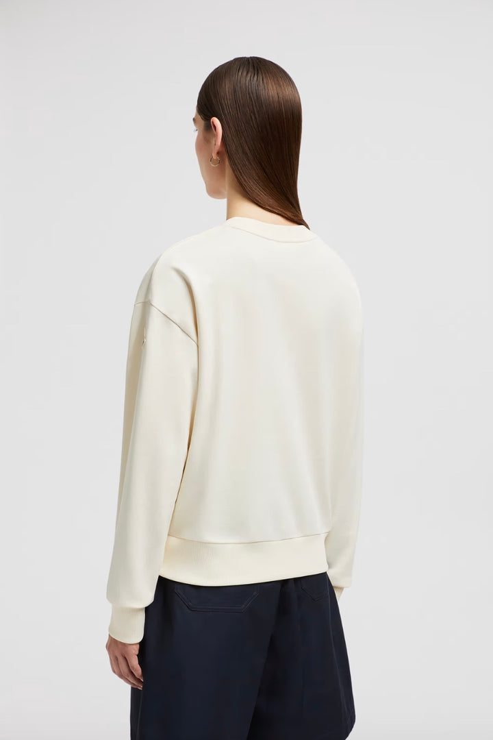 MONCLER Embroidered Tonal Logo Sweatshirt - Dale