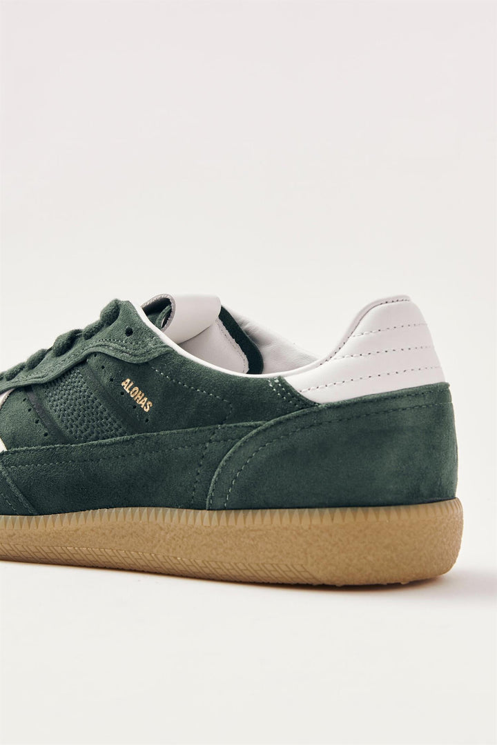 ALOHAS Tb. 490 Rife Forest Green Leather Sneakers - Dale