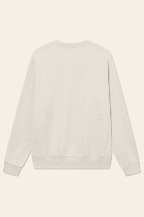 LES DEUX Dexter Sweatshirt Ivory Melange - Dale