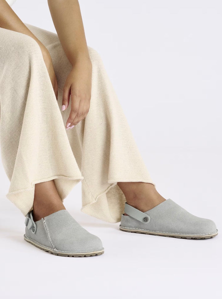 BIRKENSTOCK Lutry Premium Suede Pure Sage - Dale