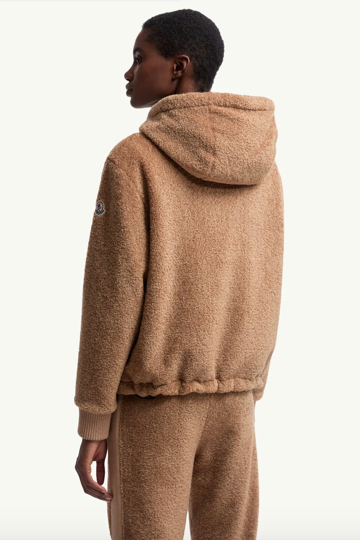MONCLER Reversible Padded Hoodie Brown - Dale