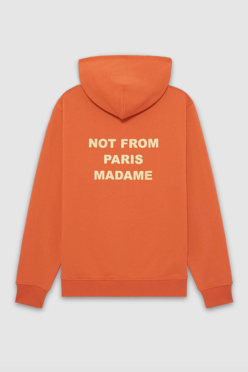 Drôle de Monsieur Le Hoodie Slogan Rust - Dale