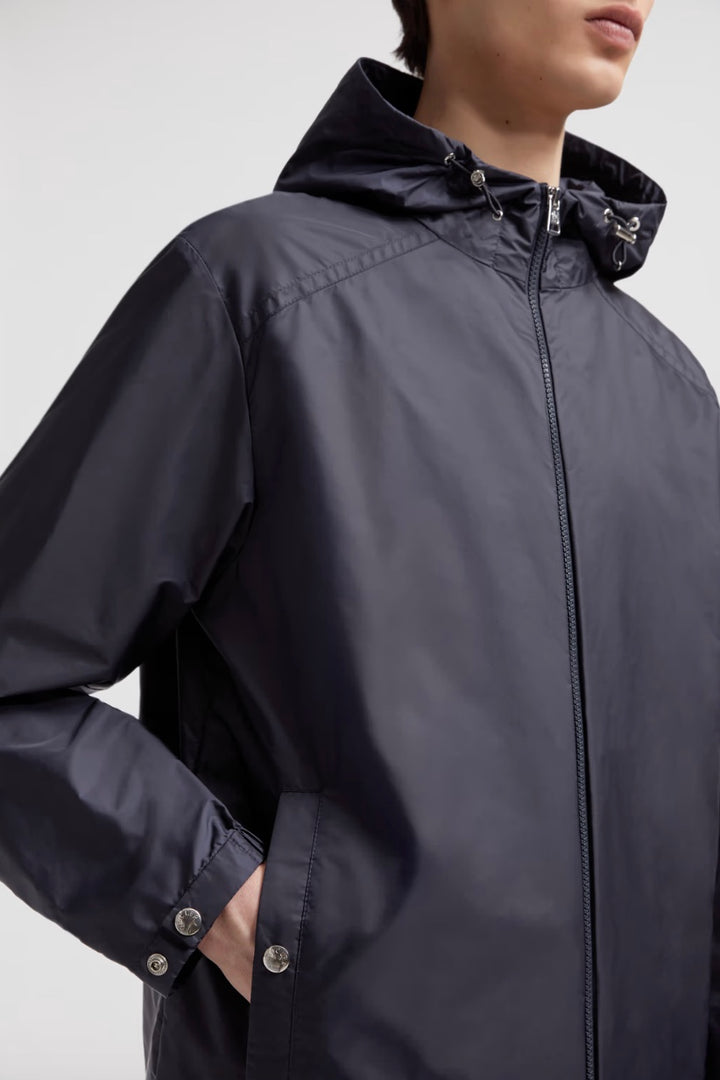MONCLER Etiache Hooded Rain Jacket Navy - Dale