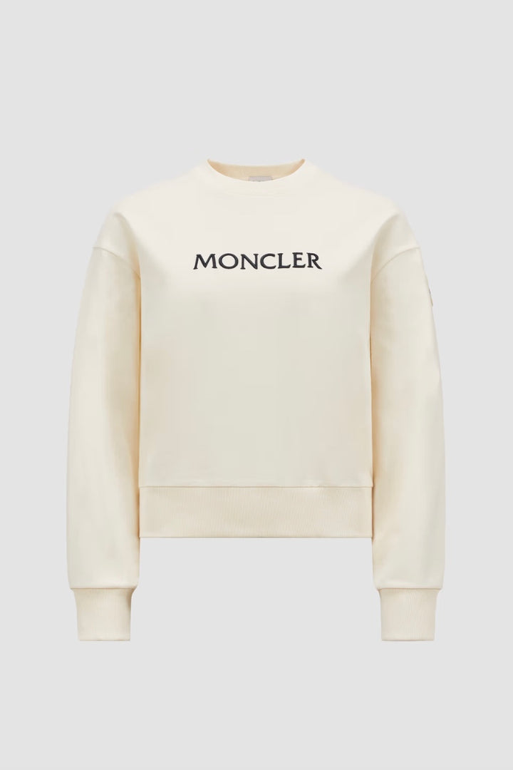 MONCLER Embroidered Tonal Logo Sweatshirt - Dale