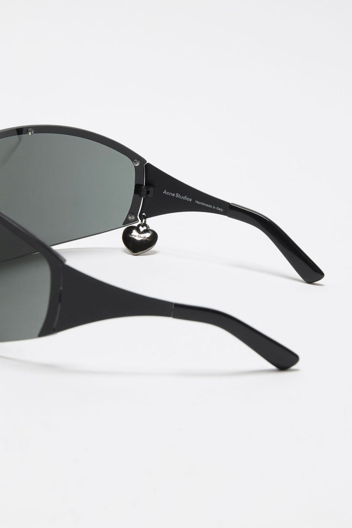 ACNE STUDIOS Metal Frame Sunglasses Black - Dale