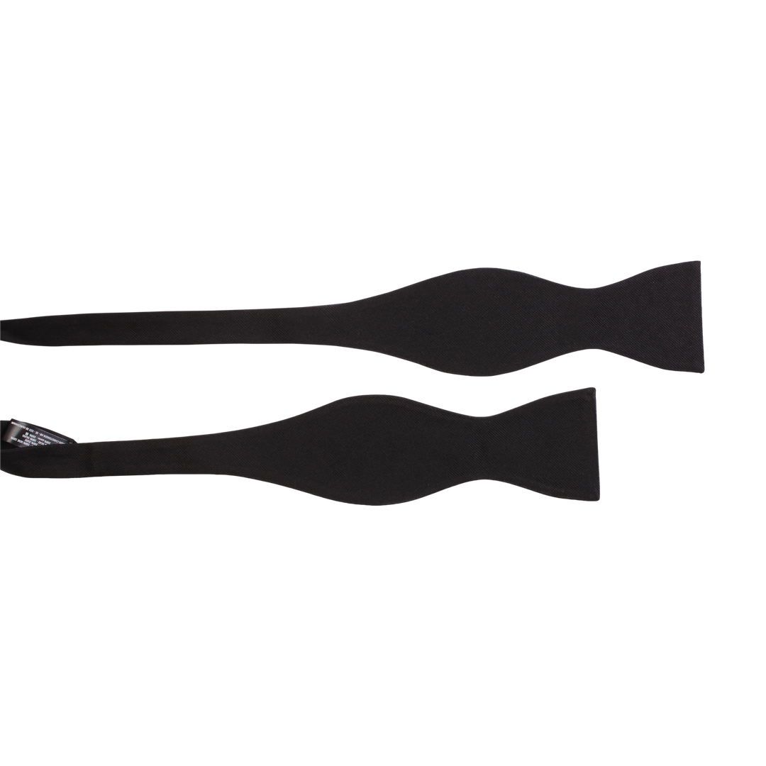 Classic Silk Self Tie Black
