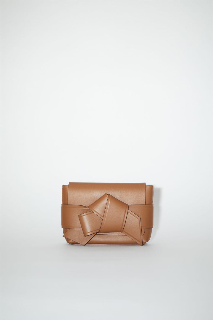 ACNE STUDIOS Musubi Crossbody Wallet Camel Brown - Dale