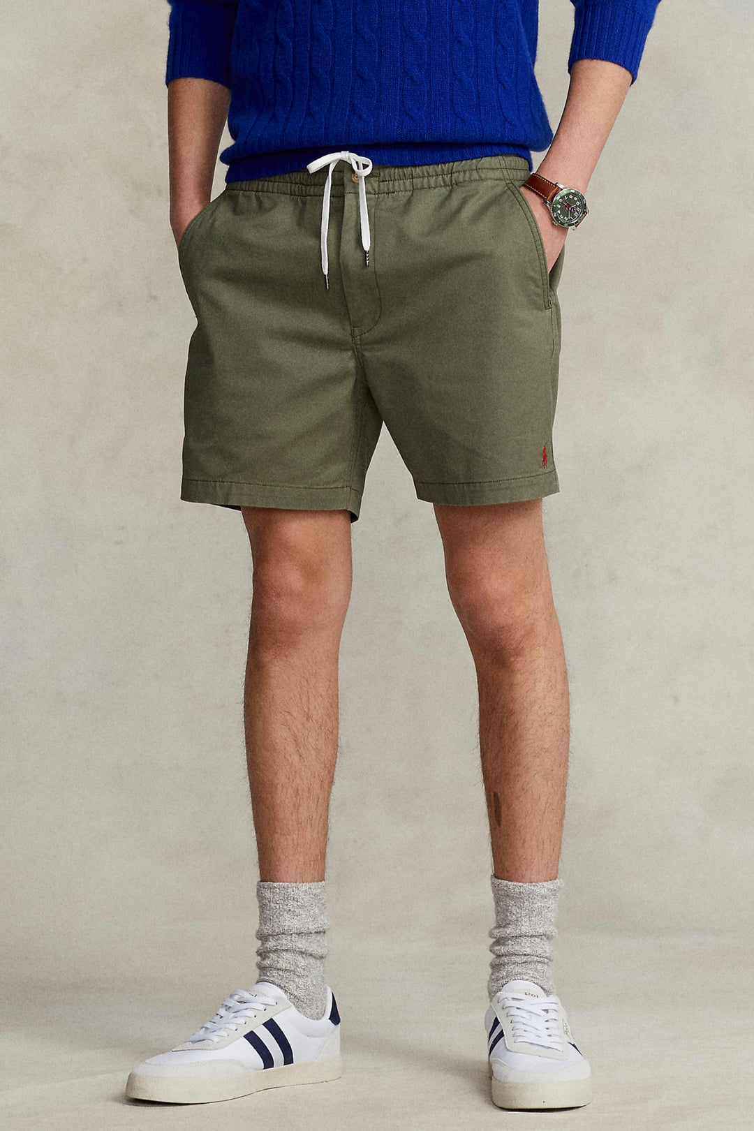 POLO RALPH LAUREN Prepster Stretch Chino Short Mountain Green - Dale