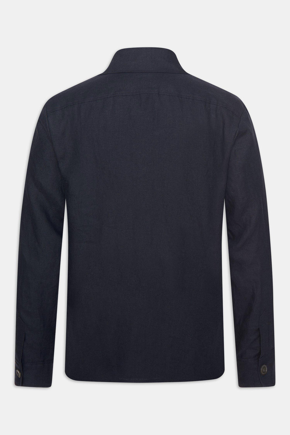 OSCAR JACOBSON Maverick Linen Jacket Navy - Dale