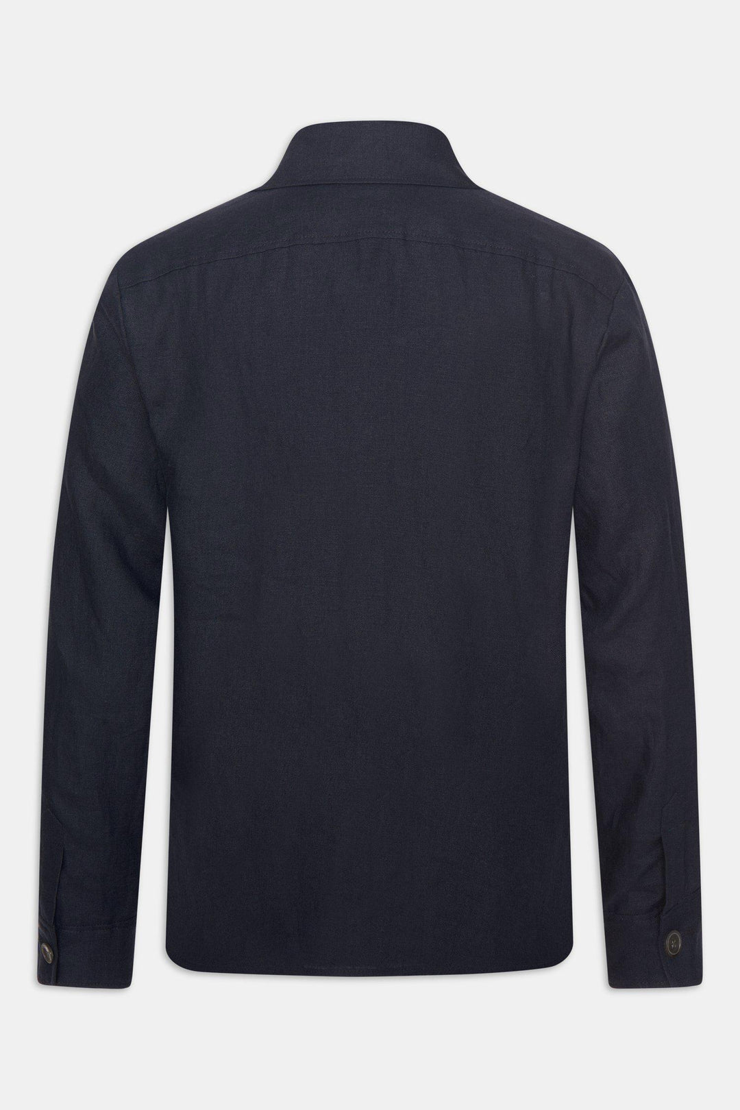 OSCAR JACOBSON Maverick Linen Jacket Navy - Dale