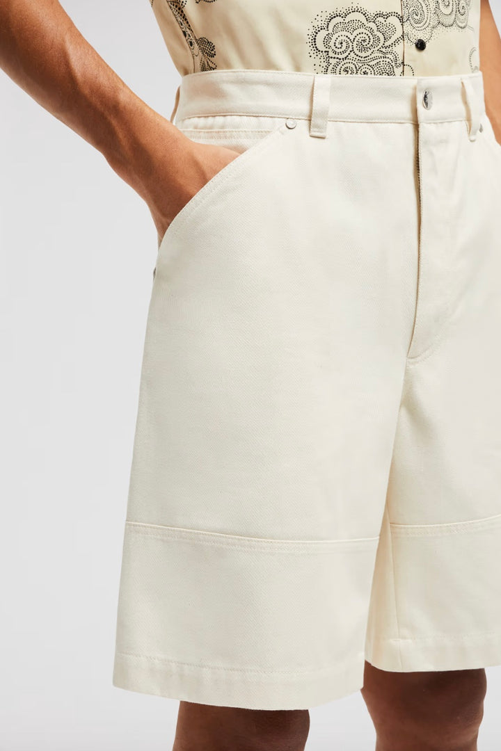 MONCLER Cotton Bermuda Shorts - Dale