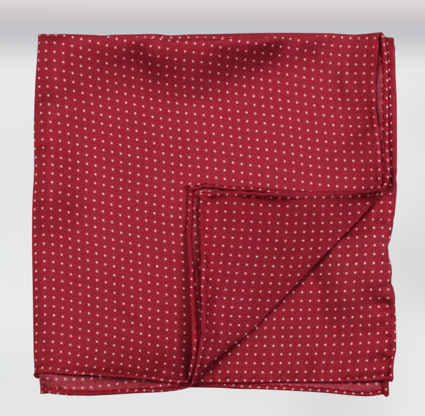 AMANDA CHRISTENSEN Micro Dot Pocket Square - Dale