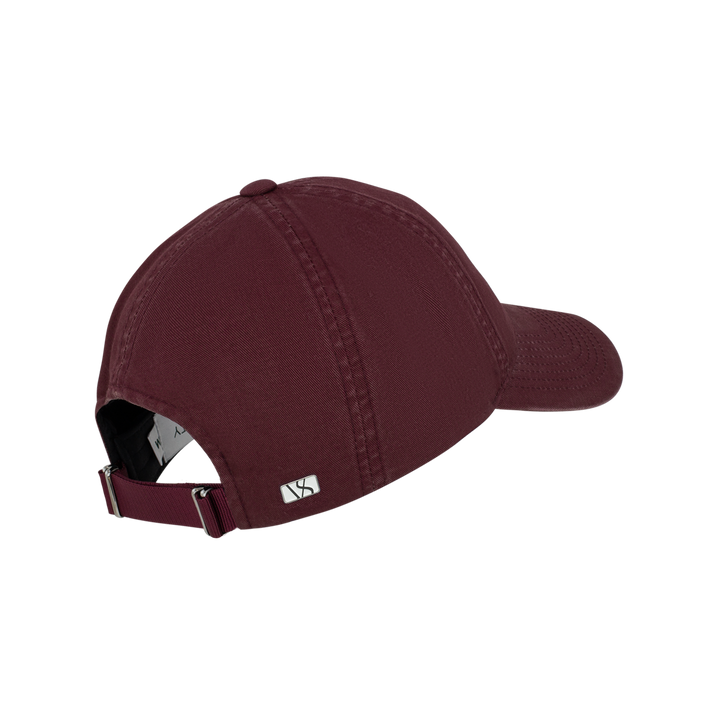 VARSITY HEADWEAR Washed Cotton Cap Burgundy - Dale