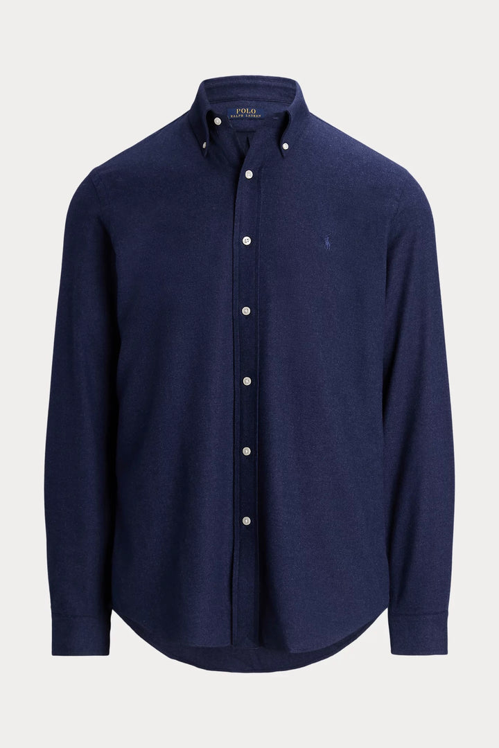 POLO RALPH LAUREN Custom Fit Performance Twill Shirt Navy Heather - Dale