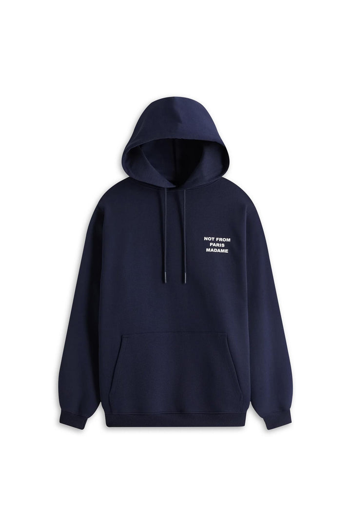 Drôle de Monsieur Le Hoodie Slogan Navy - Dale