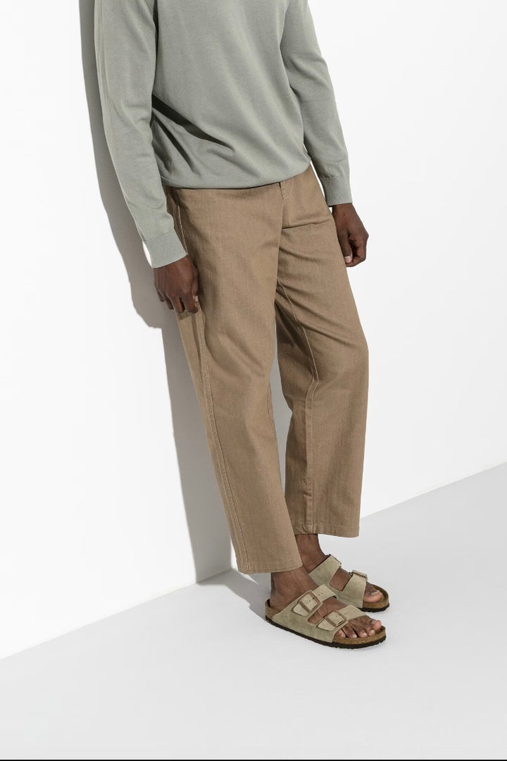 BIRKENSTOCK Arizona Soft Footbed Suede Leather Herre - Dale