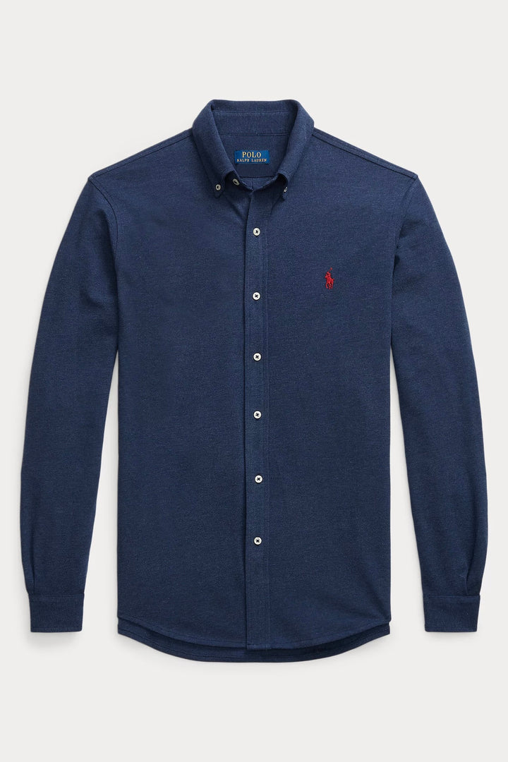 POLO RALPH LAUREN Featherweight Mesh Shirt Navy Heather - Dale