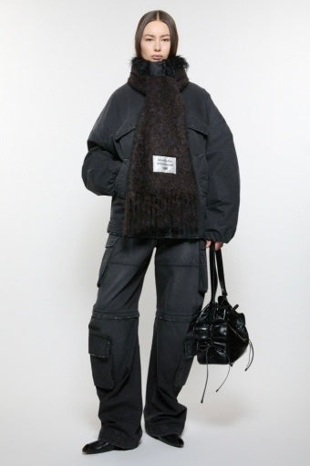 ACNE STUDIOS Voxy RWS Scarf Black Melange - Dale