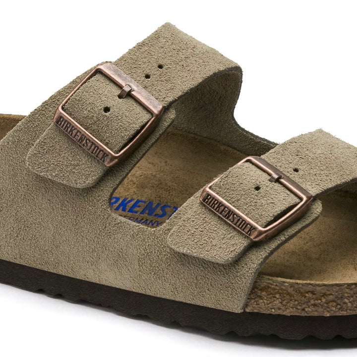 BIRKENSTOCK Arizona Soft Footbed Suede Leather Herre - Dale