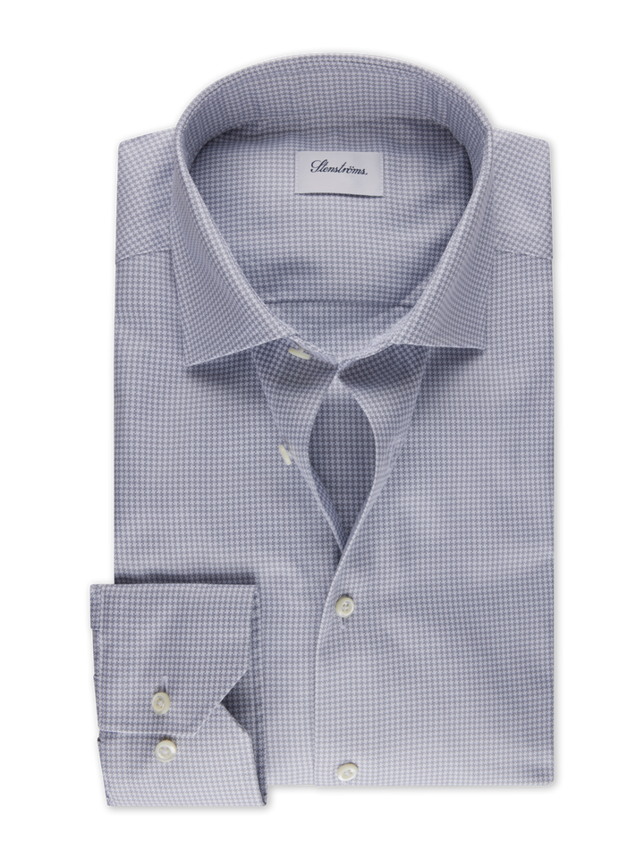 STENSTRÖMS Slimline Houndstooth Grey Check - Dale