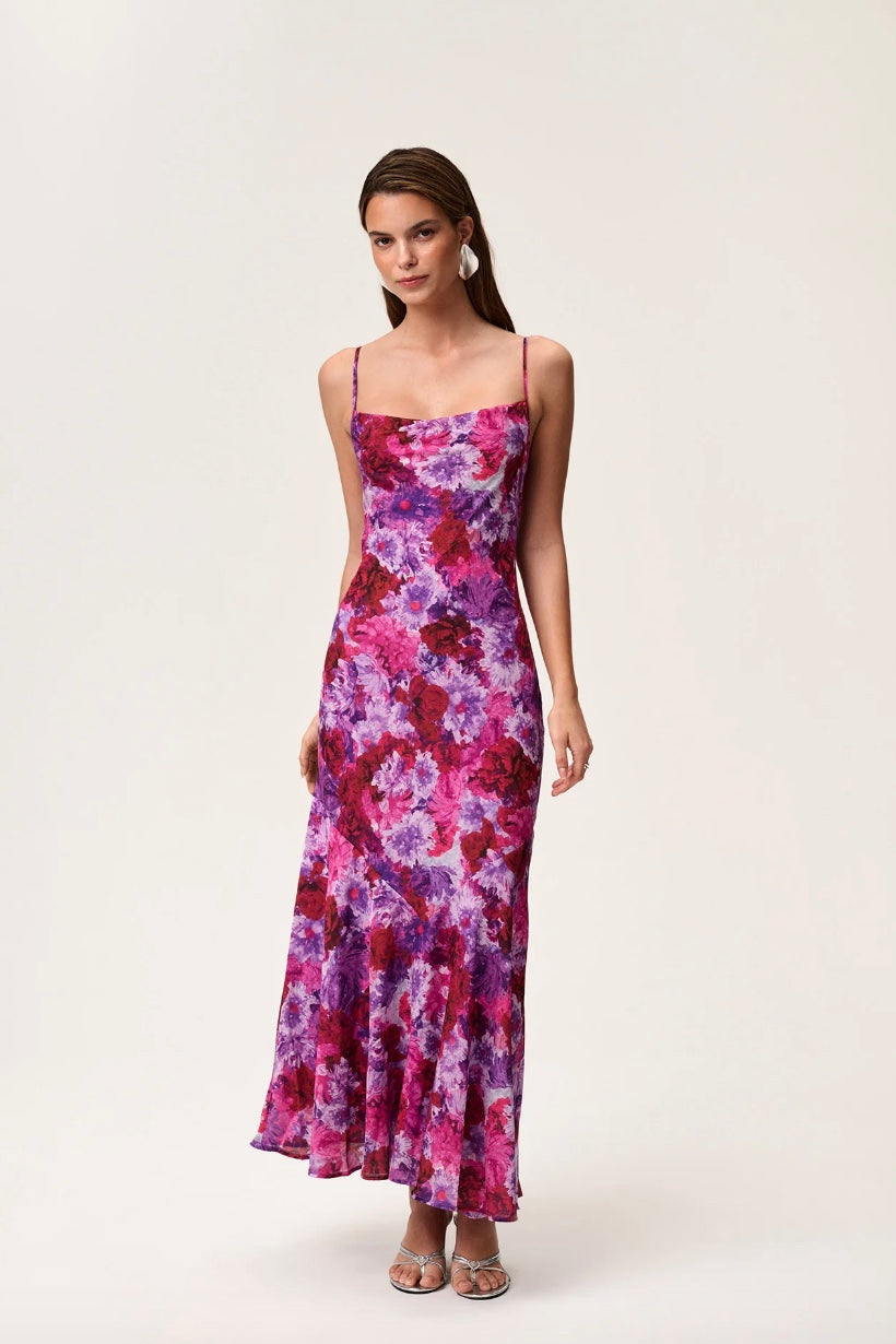 ADOORE Verona Dress Lilac Flower - Dale