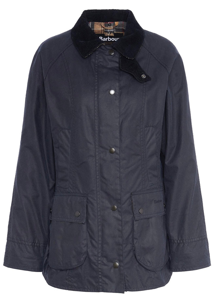 BARBOUR Beadnell Wax Jacket Navy - Dale