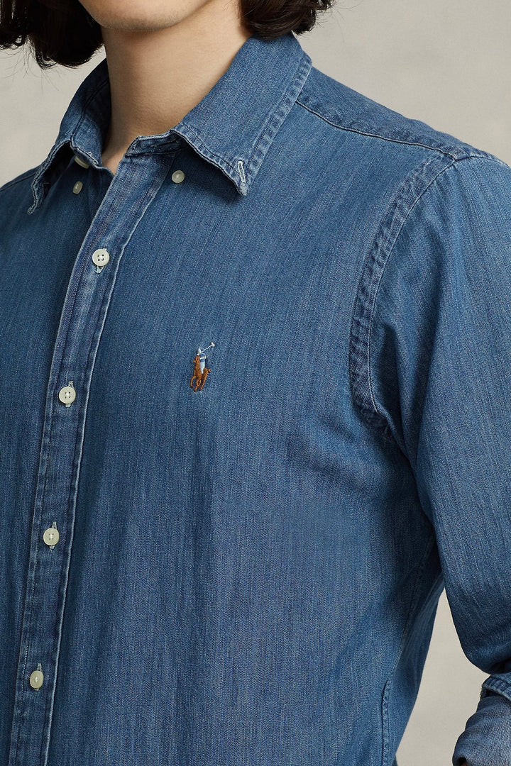 POLO RALPH LAUREN Custom Fit Denim Shirt - Dale