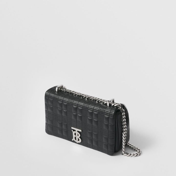 BURBERRY Lola Crossbody Bag Black With Silver - Dale