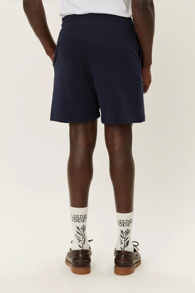 LES DEUX Dexter Sweatshorts Dark Navy - Dale