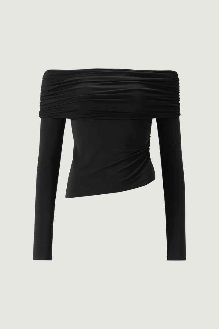 AVORA Off-shoulder Top Black - Dale