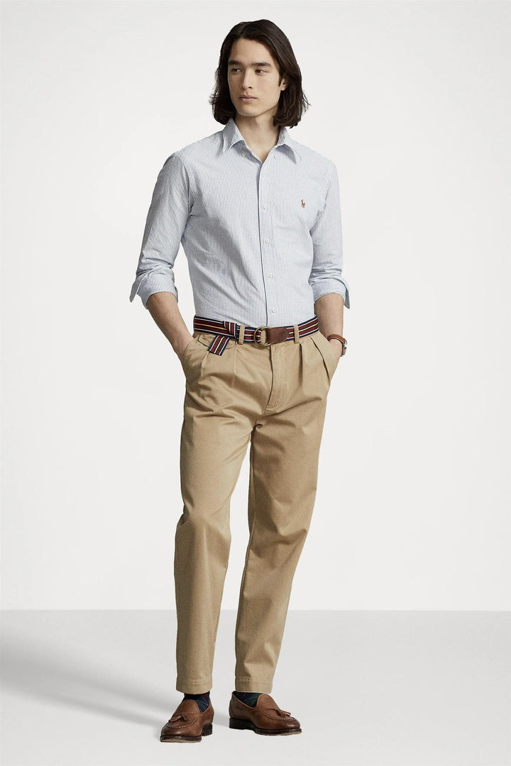 POLO RALPH LAUREN Custom Fit Oxford Shirt Stripe - Dale