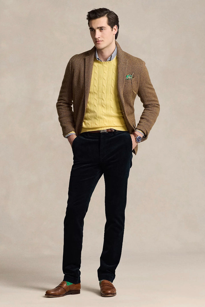 POLO RALPH LAUREN Stretch Slim Fit Corduroy Trouser Aviator Navy - Dale