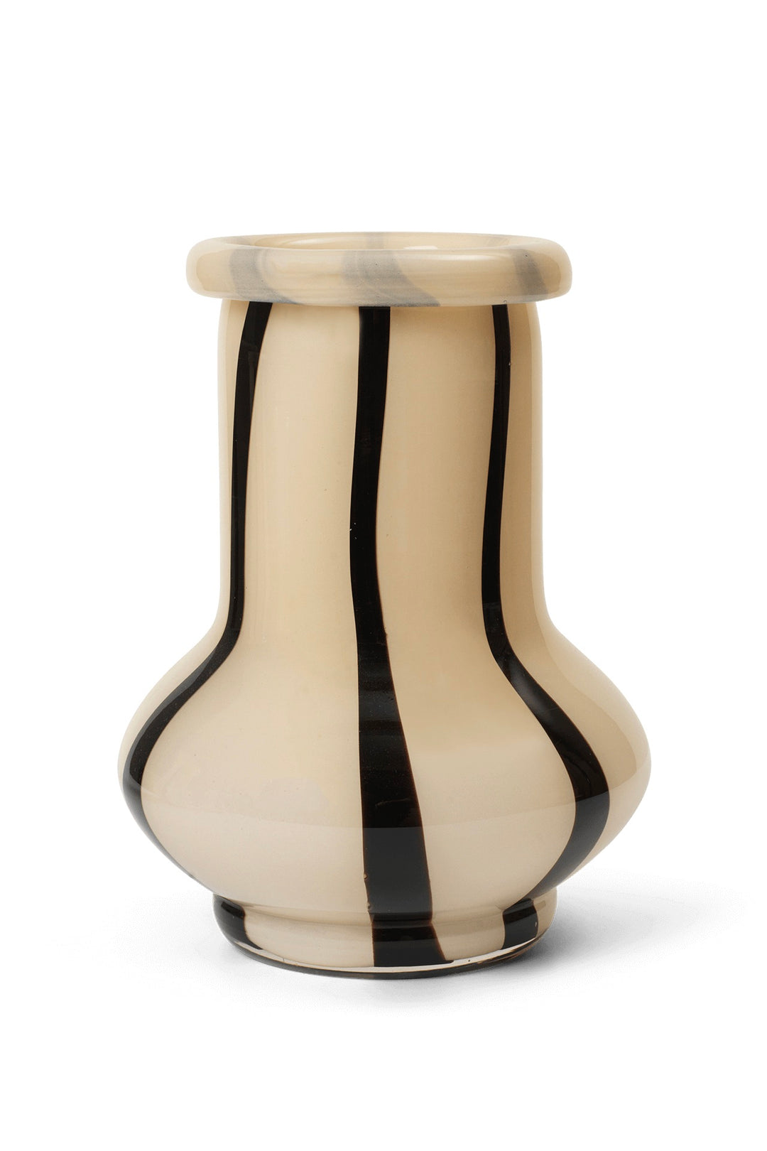ferm LIVING Riban Vase H24 Cream - Dale