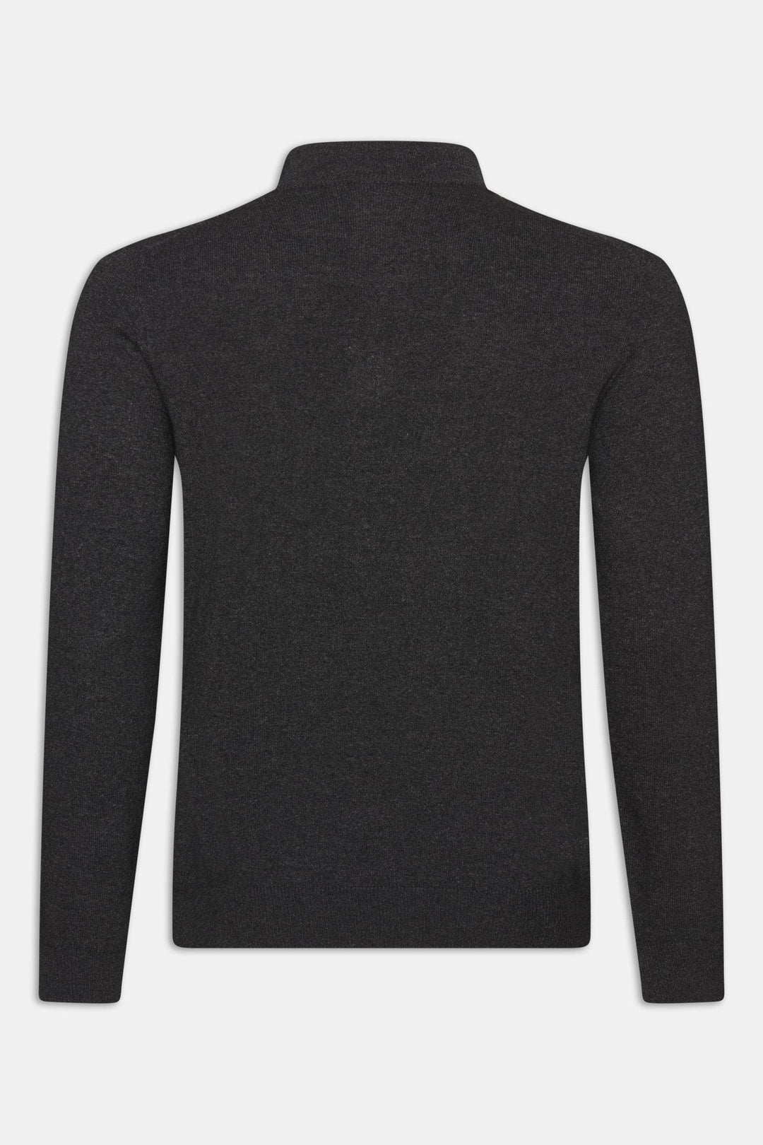 OSCAR JACOBSON Patton Half Zip Dark Grey - Dale
