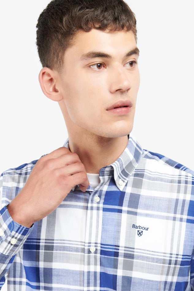 BARBOUR Kidd Tailored Fit Deep Blue - Dale