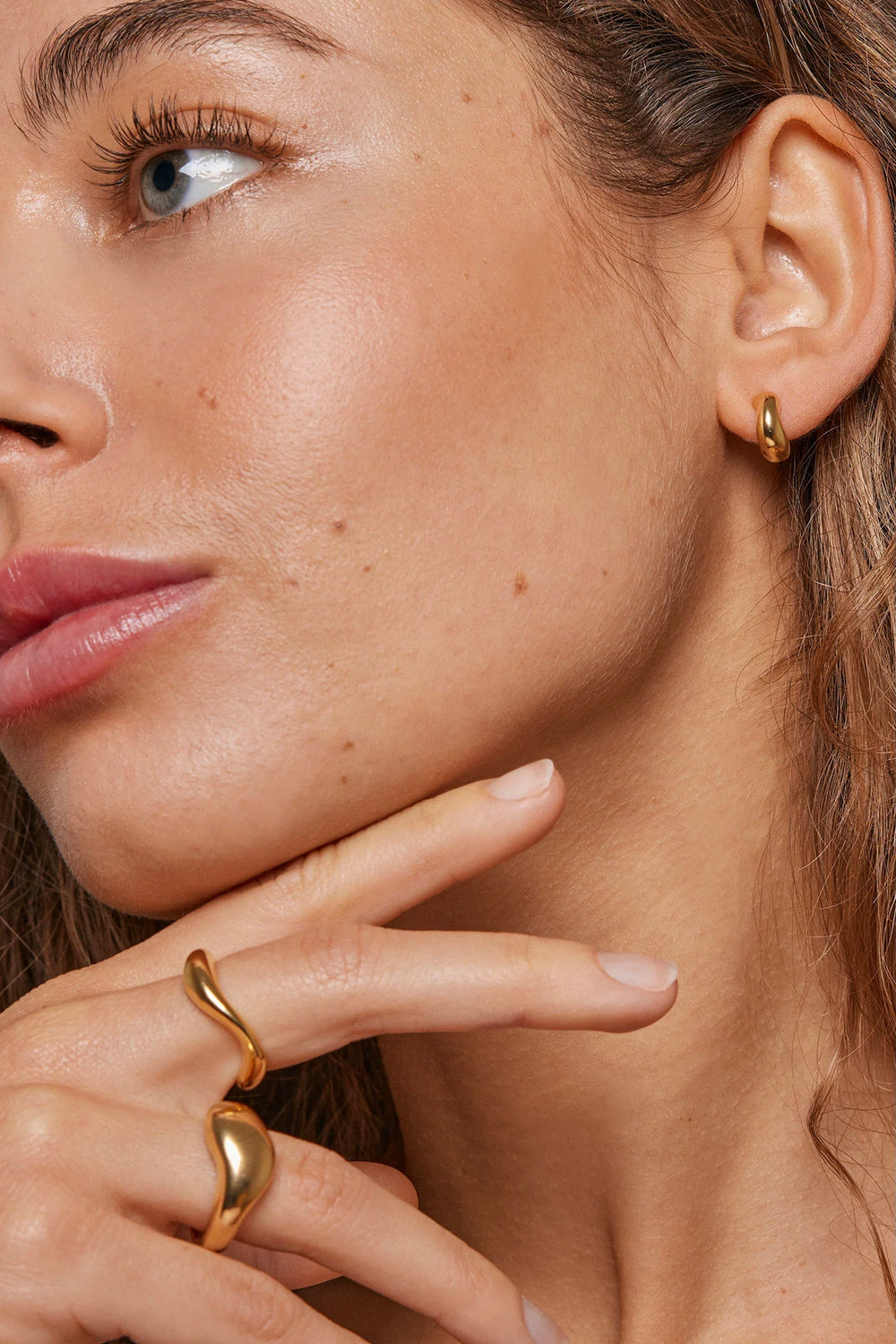 ENAMEL HOOPS GIANNA SMALL - Dale