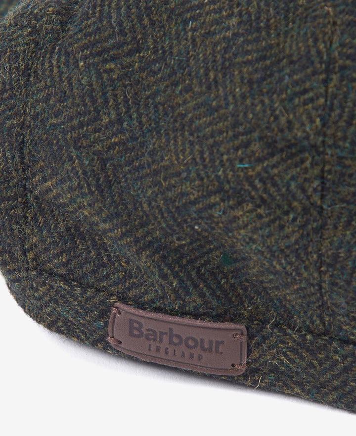 BARBOUR Barlow Flat Cap Olive - Dale