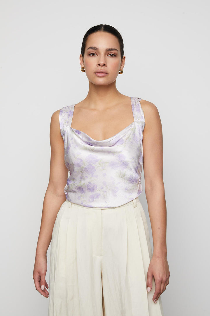 CAMILLA PIHL Sirina Top Lilac Jasmine - Dale