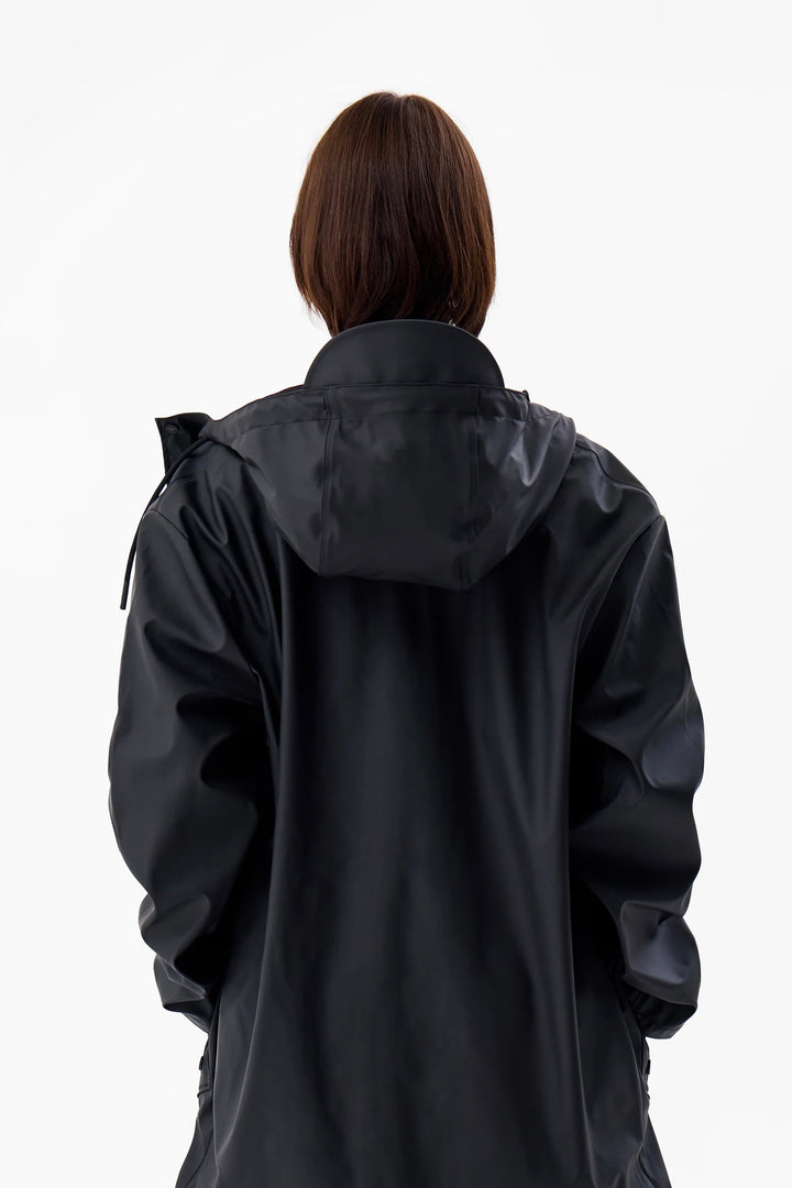 HUNTER Unisex Jo Raincoat Parka Black - Dale